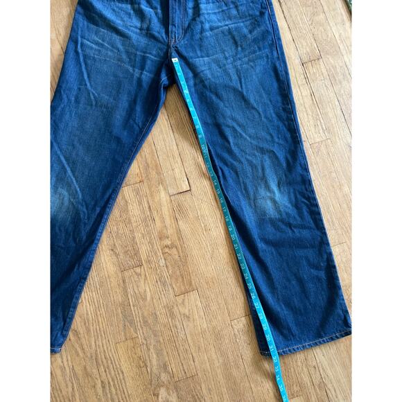 NWT Gap 1969 Mens Dark Blue Jeans Size 36X32 Standard - Picture 6 of 7